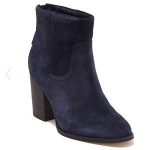 Splendid NWOT Blue Suede Splendid Booties